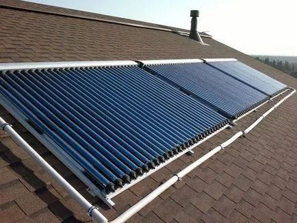 Системи за слънчево затопляне на вода система в частна къща със собствените си ръце на снимки и видеоклипове