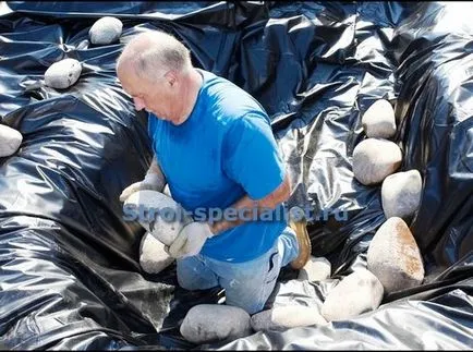 Létrehozása mesterséges vízesés az ország saját kezűleg - Beszámoló a lehetőségek, a szakaszos építése