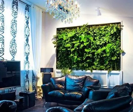 Създаване на вертикално озеленяване в идеите за апартамент снимка