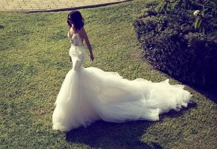 Сватбена колекция zahavit tshuba - ако искате лек и необичайно рокля