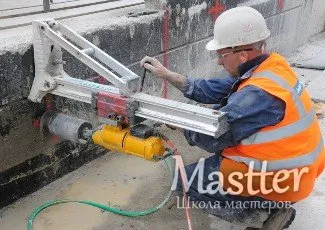 De foraj de beton necesită utilizarea celor mai moderne tehnologii