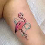 Tatuaj flamingo schițe de valoare în diferite stiluri și fotografii