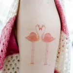 flamingo valoare tatuaj, fotografii și cele mai bune schite