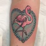 Tatuaj flamingo schițe de valoare în diferite stiluri și fotografii