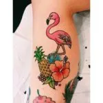 Tattoo flamingók érték vázlatok a különböző stílusok és képek