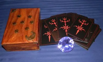 Tarot divinație Vargo, galerie, valoarea de carduri, punțile caracteristică