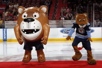 mascotele NHL în partea a doua - Articole