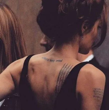 Tetoválás híresség érték fotó