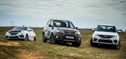 Test Drive Chery Tiggo 3, X60 Lifan și Chery Tiggo 5 captură la orizont! Motorul jurnal