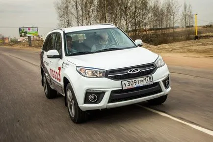 Test Drive Chery Tiggo 3, X60 Lifan și Chery Tiggo 5 captură la orizont! Motorul jurnal