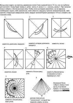 Moduláris origami - Fa