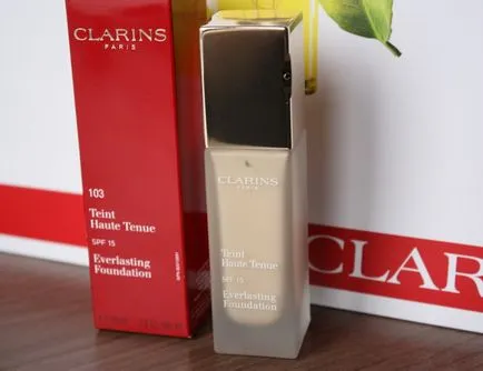 Фондация Clarins вярно сияние SPF 15 103 - преглед, Elia Чаба