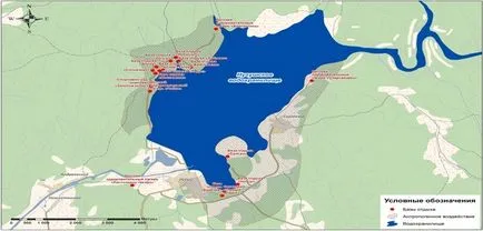 Туристически места на Башкортостан - Nugush Reservoir