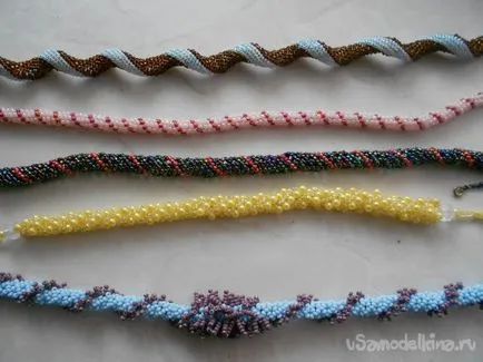Да се ​​научим да правим-цветни нишки от мъниста