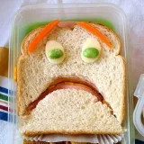 Decorarea mese sandwich-uri pentru copii, cereale, piure de cartofi, deserturi - restaurant de casă