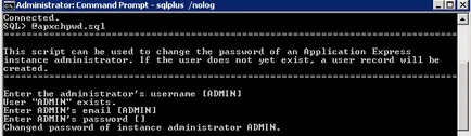 Instalarea și configurarea aplicației Oracle exprimă 5 (apex) și odihnă Oracle servicii de date 3