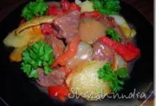 Варено пиле със зеленчуци рецепта със снимка