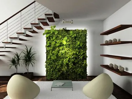 pereți de grădinărit verticale în apartament și în design peisagistic în țară, plante, flori,