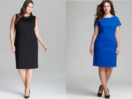 Alegerea o rochie-box pentru plin de culoare, stil, materiale
