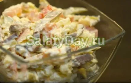 Месо салата - основните световната кухня рецепти със снимки и видео
