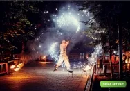 Comanda de performanță la foc de foc pentru o nunta, nunta de performanță la foc, spectacol foc de artificii pentru nuntă,