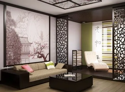 Japán stílusú a belső lakások 100 ötletek - Photo belső stílusok