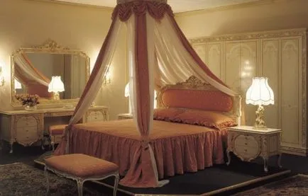 Завеса за легло сенници идеи в спалнята с ръцете си