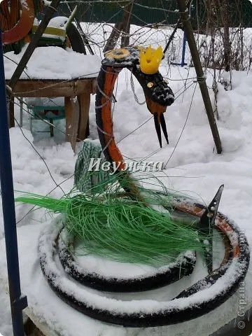 A sárkány a gumiabroncs mester osztály - plusz egy bimetál