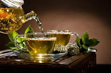 beneficiile aduse de ceai verde si ranirea ficat uman