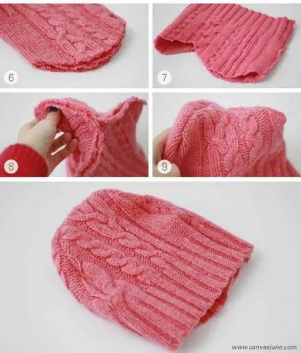 10 gyönyörű ötleteket, hogy lehet levonni a régi téli pulóverek kezük