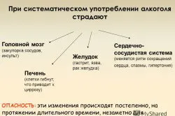 Алкохолът и съдове на мозъка въздействието на алкохола върху мозъка