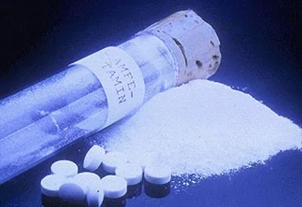 substanțe narcotice Amfetamina, speciile sale, proprietățile tratamentului de amfetamină