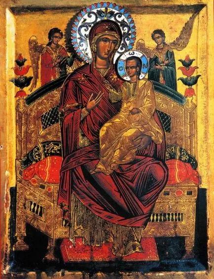 Akathist - Vsetsaritsa - Istennek szent anyja előtt egy ikon - csodálatos ikont