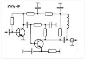 amplificator aeriene pentru TV - circuit și placa de circuite imprimate