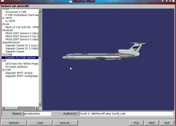 Simulator flightgear •