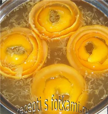 Orange kompót - lépésről lépésre recept fotók