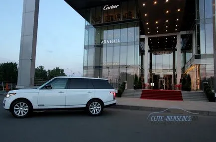 Inchirieri Range Rover Vogue lung cu sau fara sofer