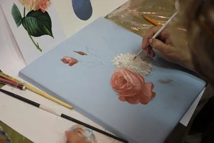 Art Course - Tudjon meg, hogy a virágok rózsa, hortenzia, gyógynövények