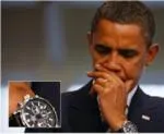 Barack Obama a kínai karóra Jorg Gray néhány száz dollárt