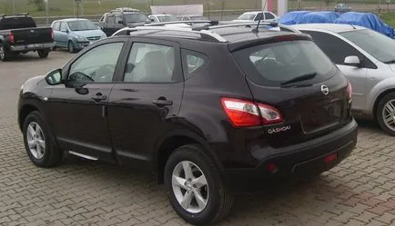 Tetőcsomagtartó Nissan Qashqai - típusok, leírások, leírások