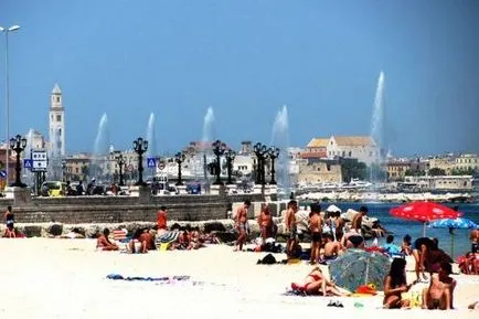 Bari, Olaszország - strandok, kastélyok és Nikolay Chudotvorets
