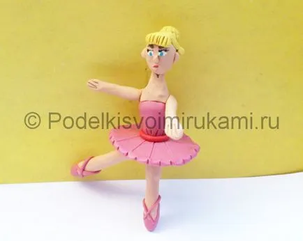 Balerina din plastilină