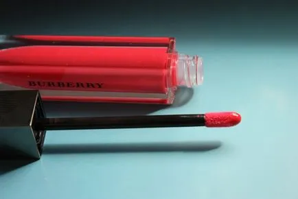 Lip Gloss Burberry ajak izzás mályva rózsaszín № 19 felülvizsgálat és a smink, Elia Chaba