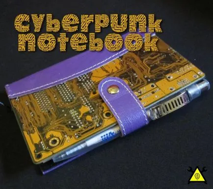 Notebook-style cyberpunk saját kezűleg