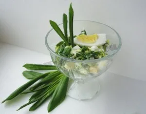 Ramson lépésre receptek ízletes és egészséges saláta
