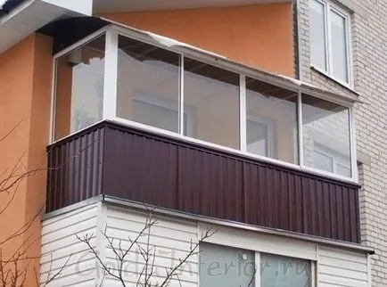 Ceea ce este diferit de la balcon Loggia că o mai bună