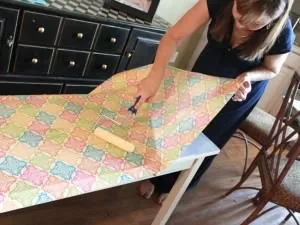 Decoupage bútorok és a különböző elemek a belső (fotó)