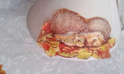 Decoupage árnyékában asztali lámpa, a mester - osztály fotók, lépésről lépésre