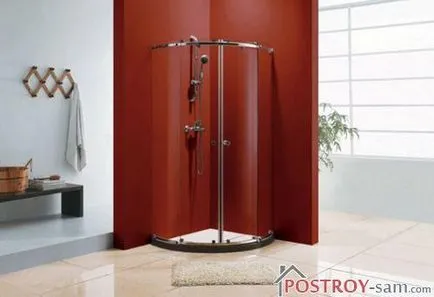 baie de design cu duș - avantaje și dezavantaje ale duș în baie