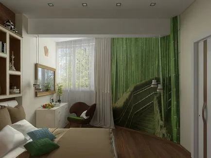 Интериорен дизайн проект на апартамент с нестандартно оформление